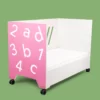 Convertible Cot and Toddler Bed Pink